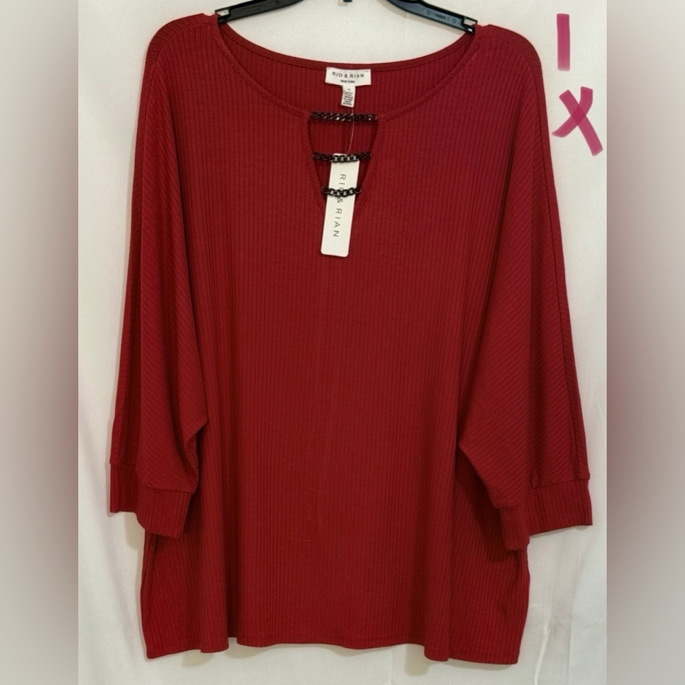 Chic Red Blouse by